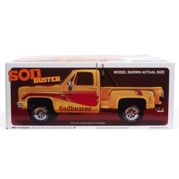 Plastikmodell – Auto 1:25 1981 Chevy Stepside Pickup Sod Buster Car – MPC972